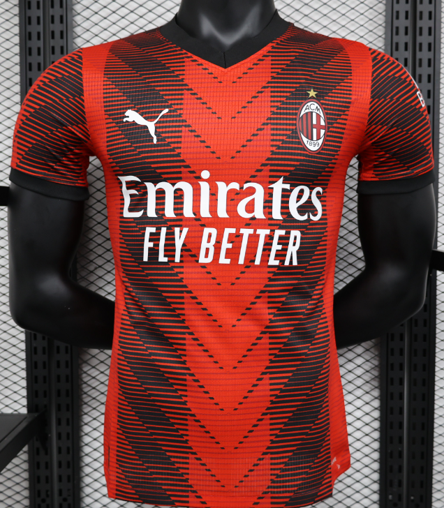 2324赛季ac米兰球衣成人儿童伊布吉鲁托纳利卡卡足球服定制队服