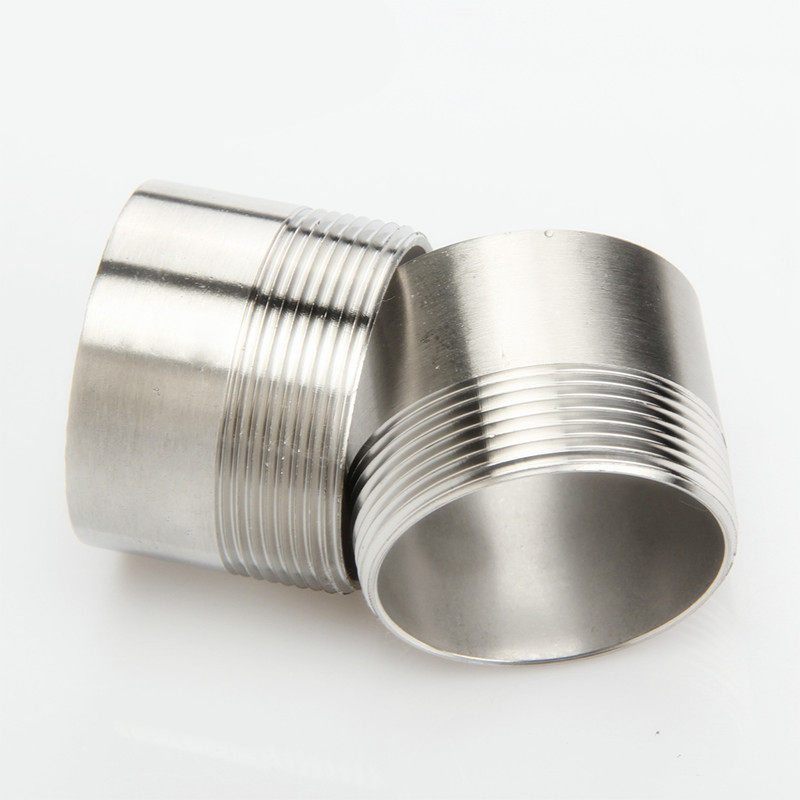 单头丝不锈钢316l单头外水管螺纹外牙4分6分接头化工管道及配件