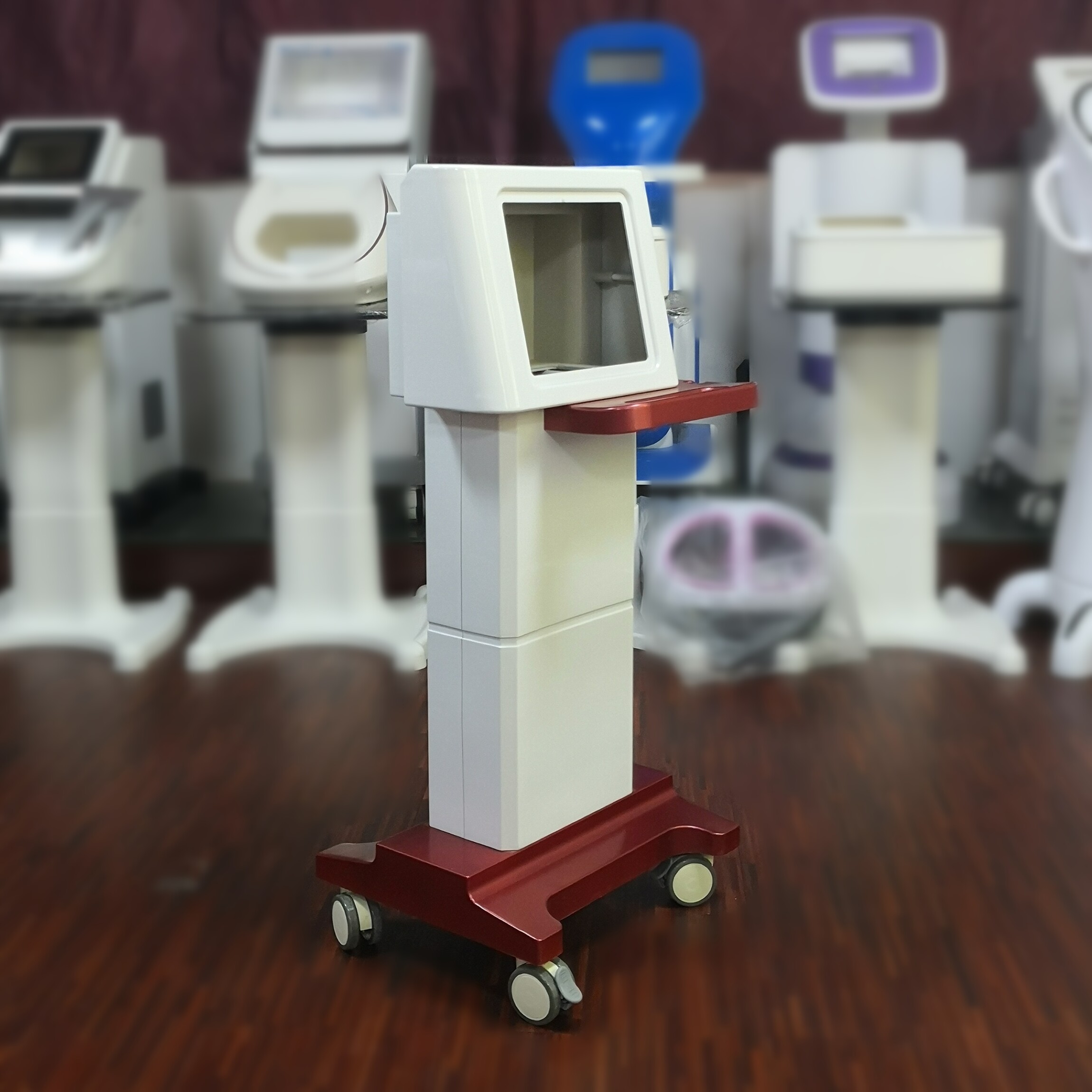 美容养生医疗仪器检测塑料立式机柜机箱外箱箱体机柜