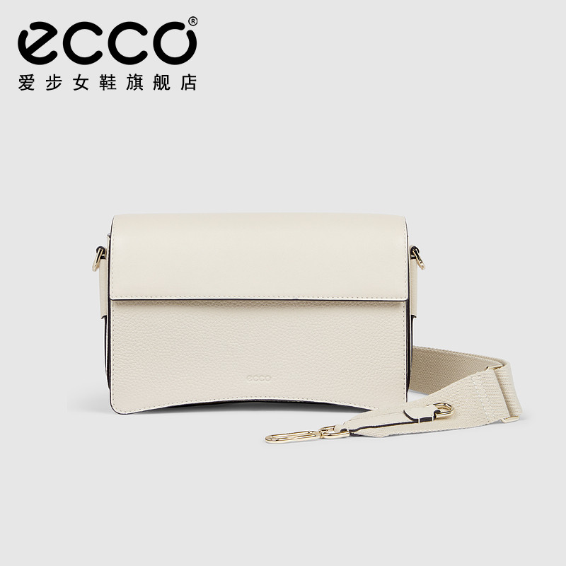 ecco爱步单肩包女真皮中号信封封包通勤柔软通用款女包