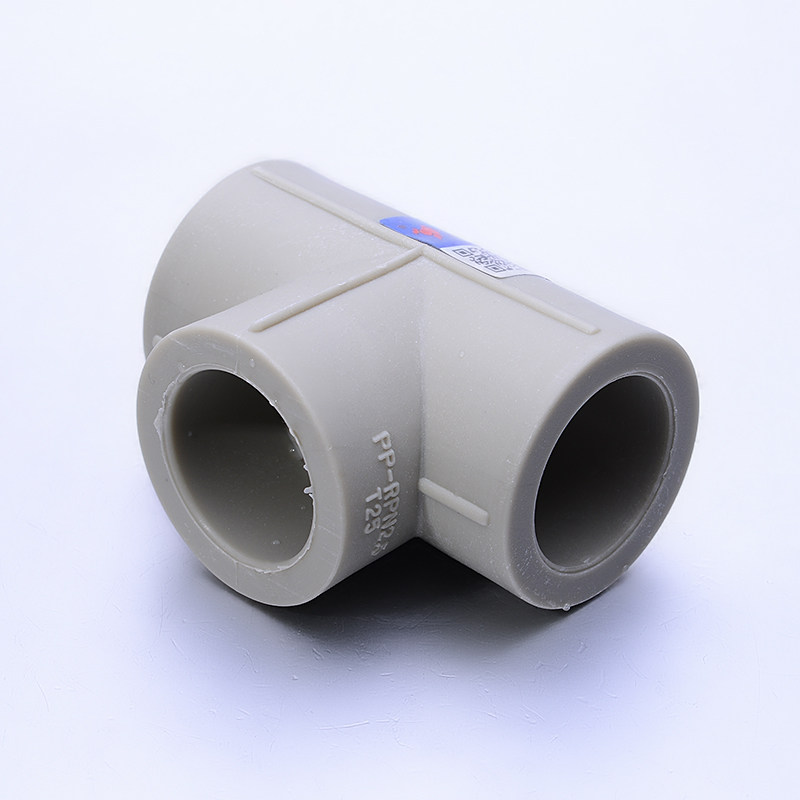 天一金牛灰色ppr三通4分6分1寸ppr水管ppr管