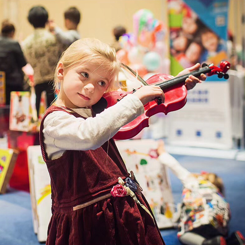 新款宝丽小提琴玩具儿童礼物宝宝音乐仿真乐器启蒙女孩男3-6岁初