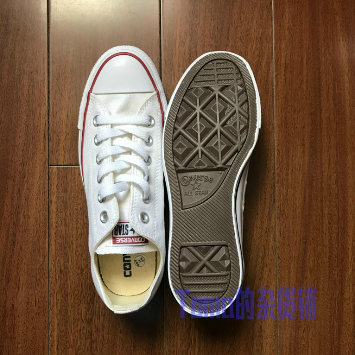 converse匡威allstar常青款经典低帮男女帆布鞋板鞋小白101000
