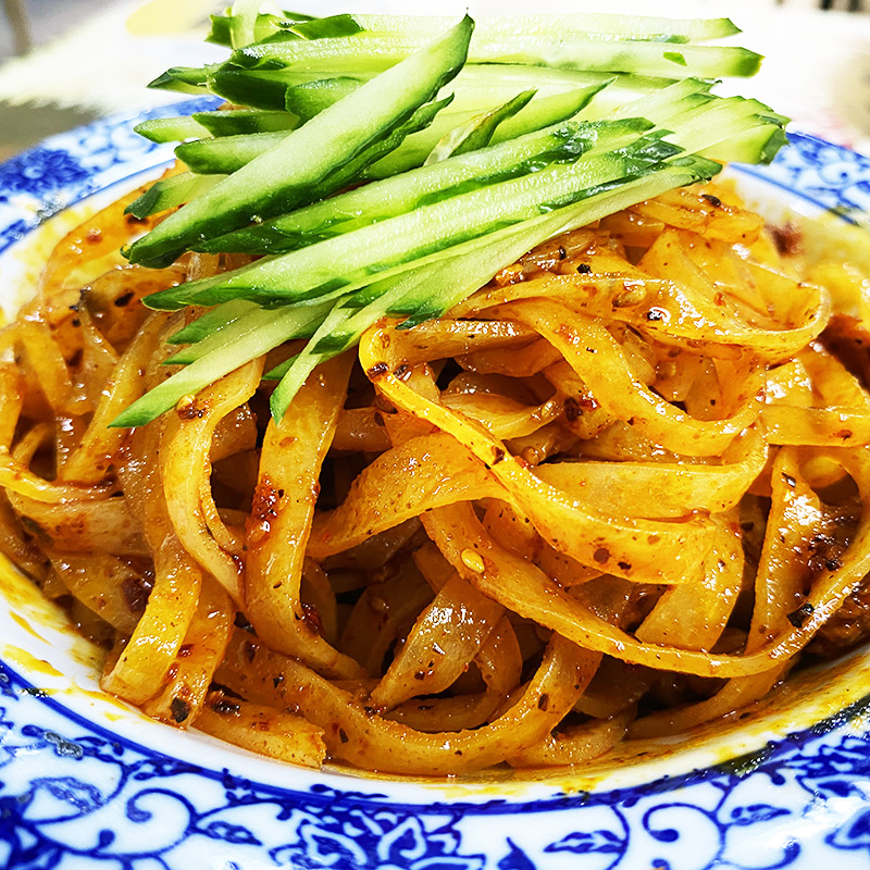 面皮渭水人家陕西特产凉皮宝鸡岐山1件6袋其它