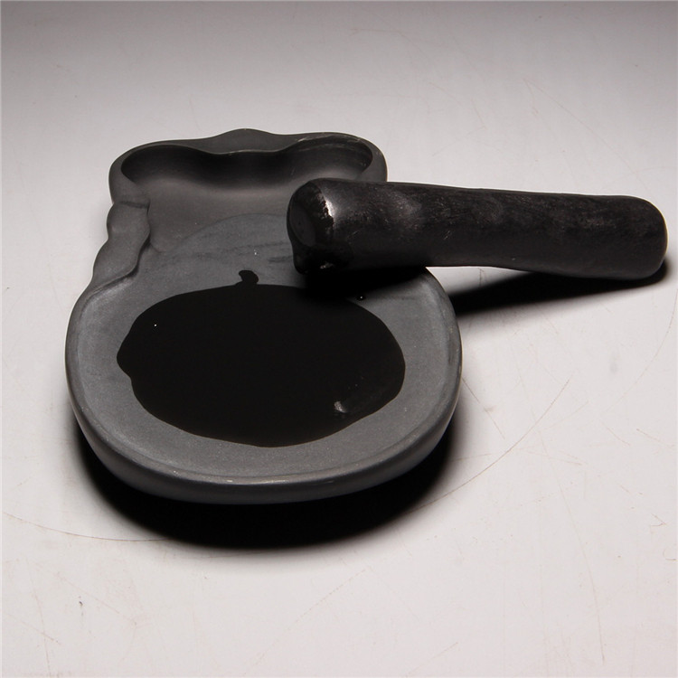 徽墨油烟精致实用文房四宝墨块墨锭墨柱手工老胡文房四宝