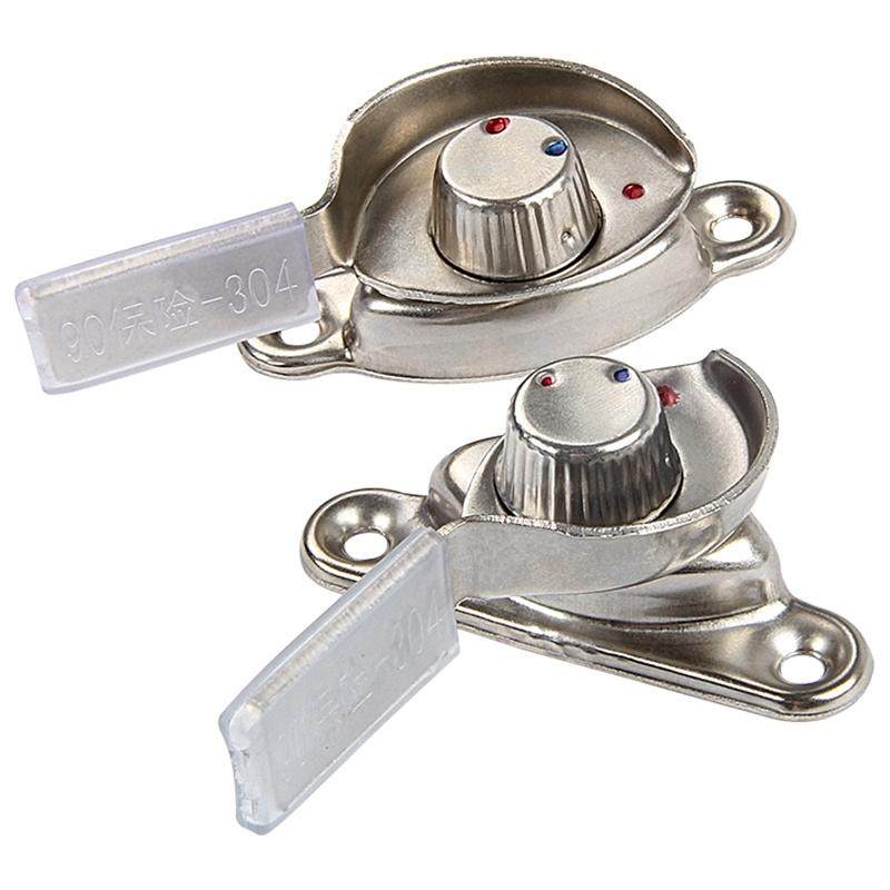 锁扣钩锁玻璃窗推拉门锁卡扣安锁防盗锁窗锁