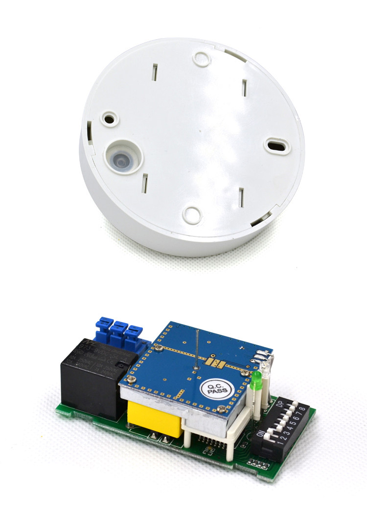 微波感应开关微达拨码雷达感应器人体延时距离感应开关