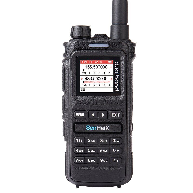 森海克斯8600uv双段手持机多频频段对讲机户外自驾对讲机