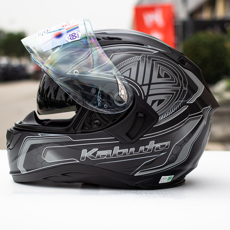 头盔日本ogk神威3代车头镜片全盔长途通勤摩托车头盔