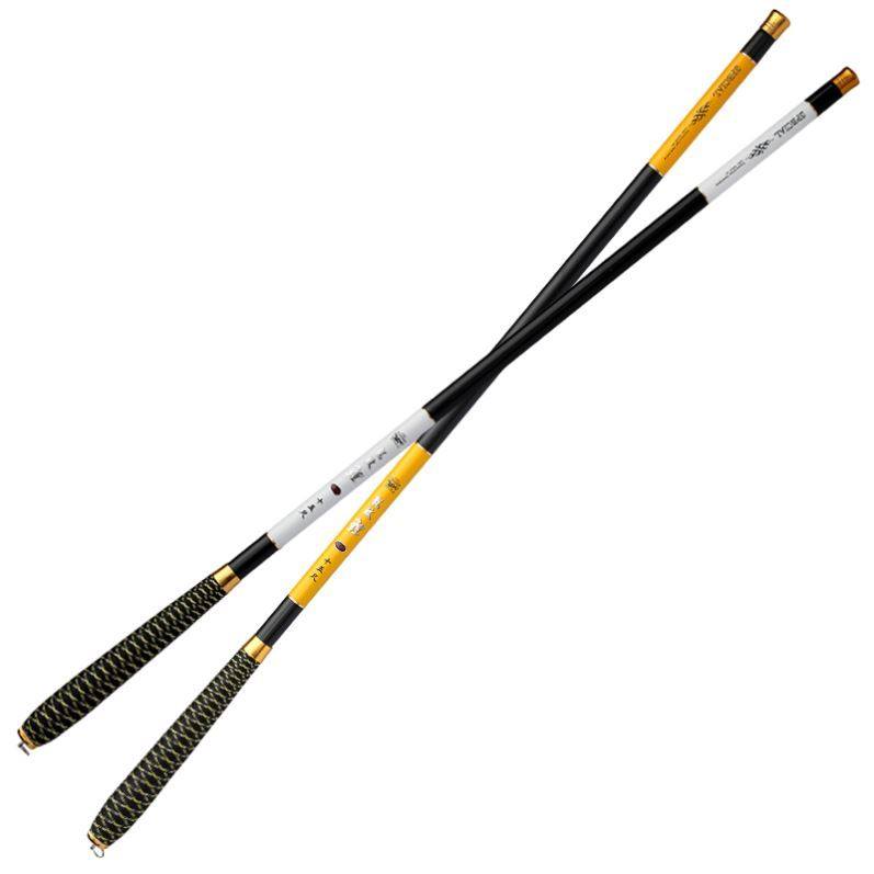 台直柄长节手杆实钓竿短节岸双钓鱼溪流竿鲤鱼具钓竿