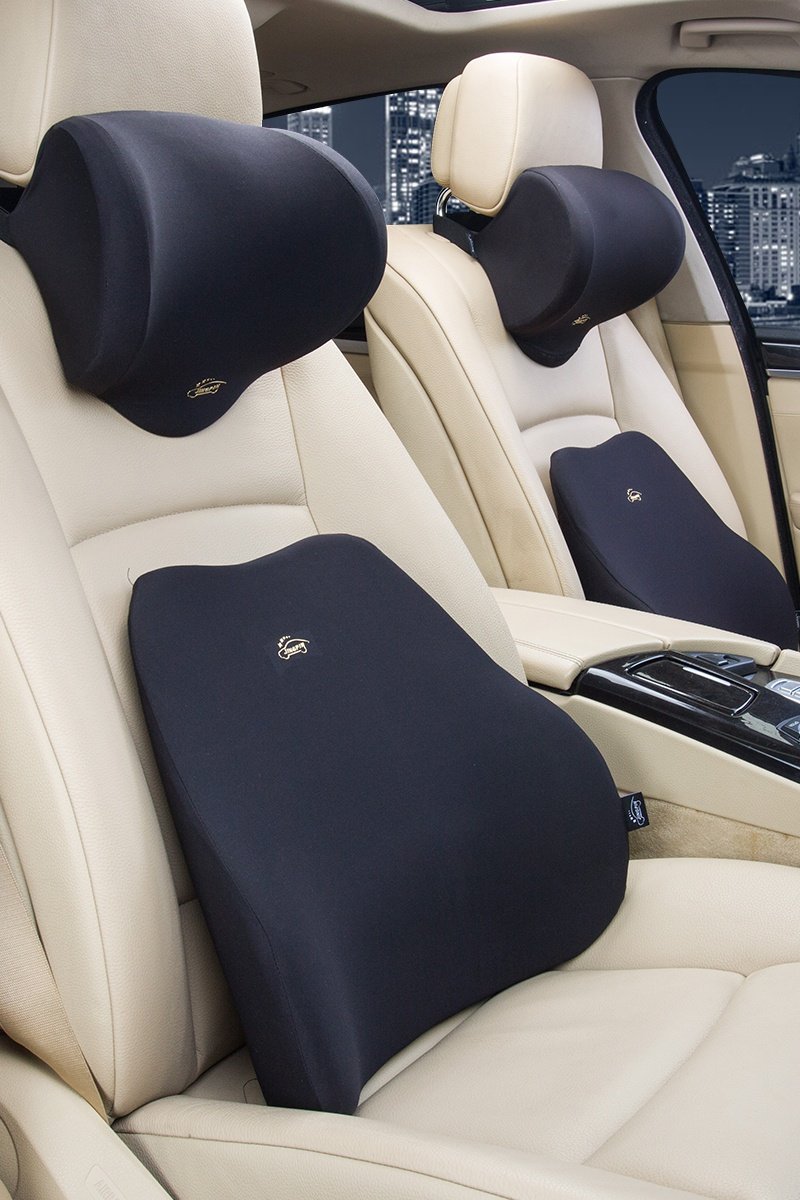 汽车头枕护颈枕记忆棉枕头车用座椅脖子车载头枕