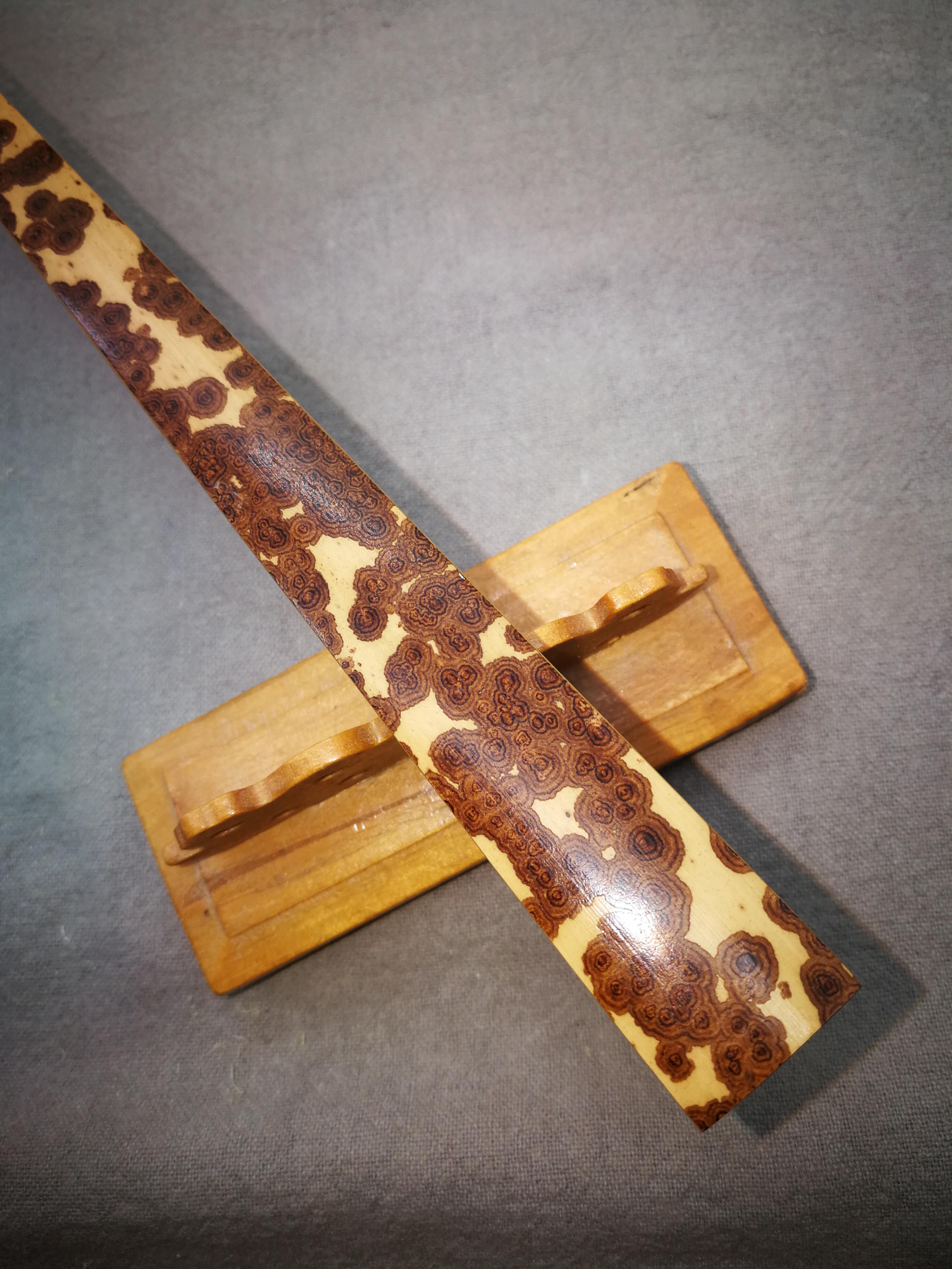 折扇湘妃竹扇子水滴95寸18方文玩收藏礼品配苏扇子