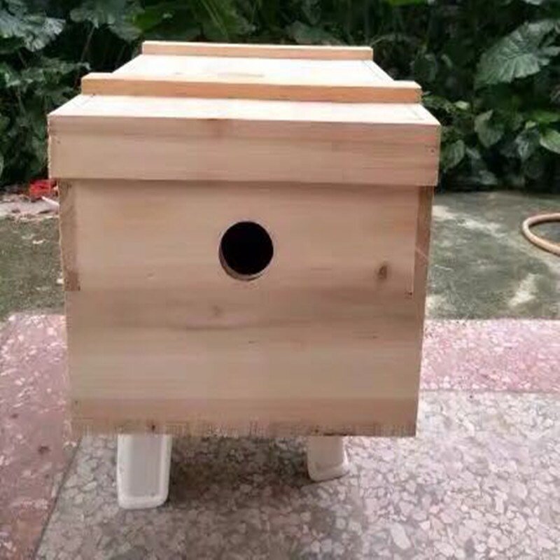蜂箱中蜂沉盖式蜜蜂工具养蜂全套七框标准7框专用蜂具454649厚