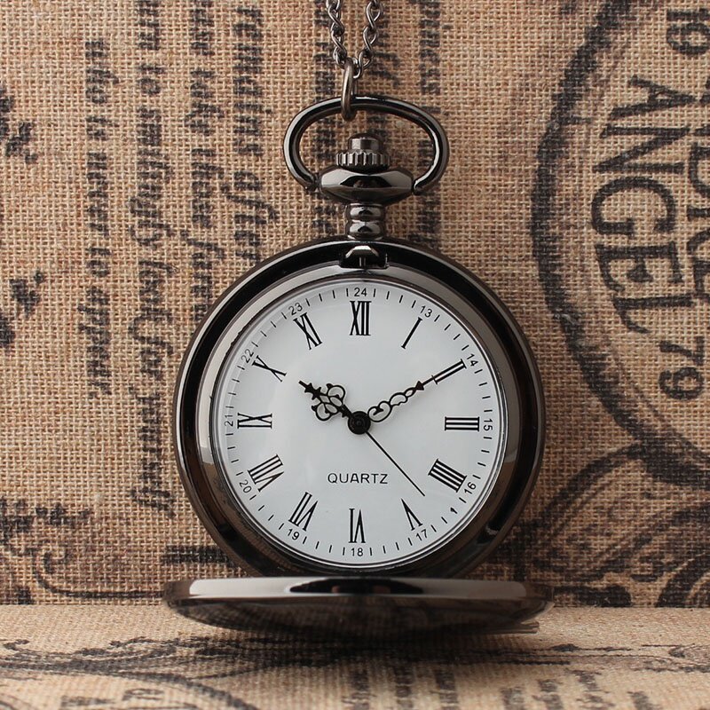 怀表可放照片复古翻盖定制经典考表精灵时间怀表