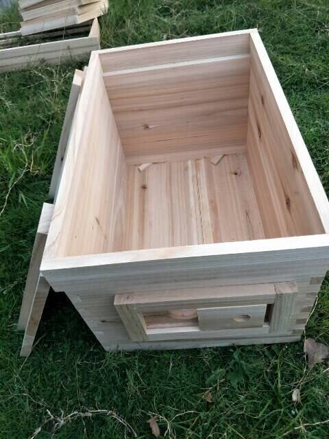 15厚沉盖式直榫中蜂蜂箱平盖式蜂箱蜜蜂养蜂箱规格493029