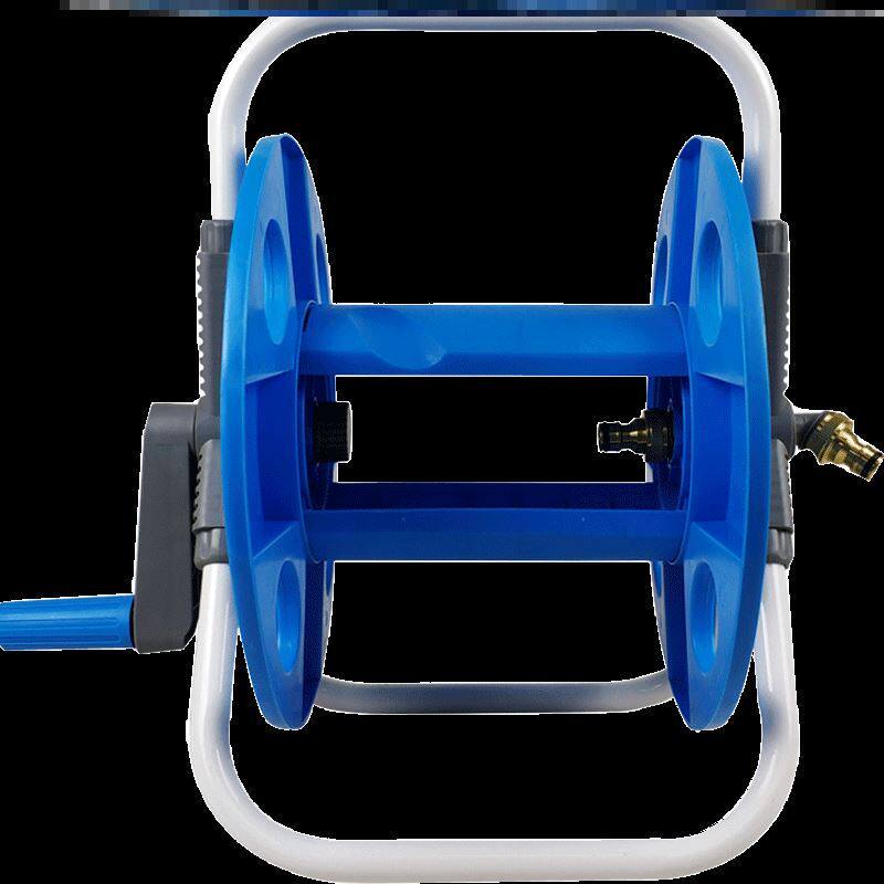 水管收纳架轮组合转盘水鼓钢铁气管汽修花园水车架