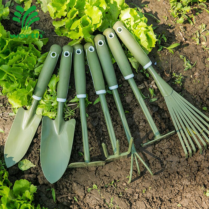 worth园艺工具铲子爪子锄头种花种菜挖土除草耙子