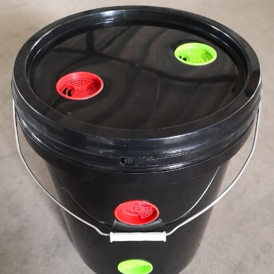 诱蜂神器诱蜂桶黑色塑料桶新款收蜂笼蜜蜂专用引蜂桶水桶粪桶蜂蜡