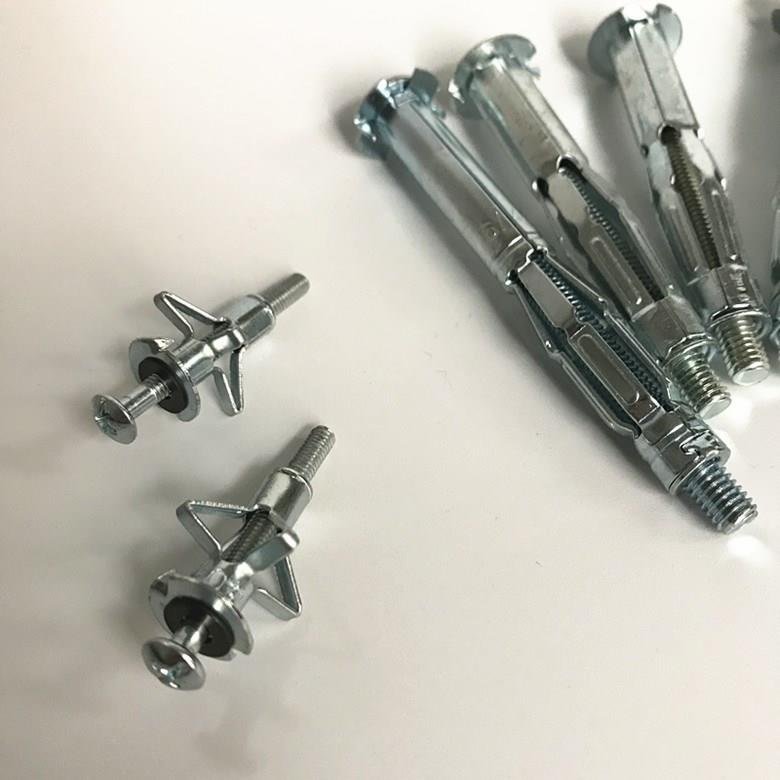螺丝壁虎空心国标飞机石膏铁板伞形螺栓膨胀膨胀螺丝