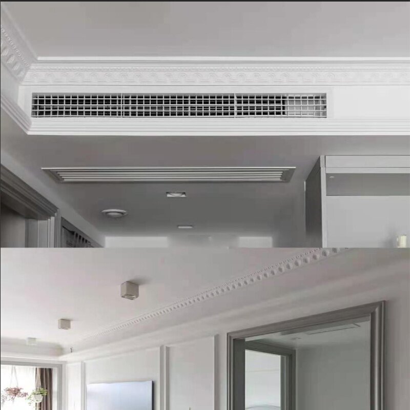 欧式简约吊顶石膏线条灯槽线角花雕雕花造型石膏线条