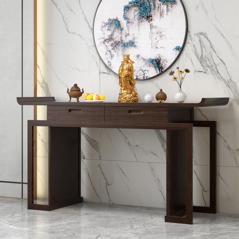 供桌门厅条案家用仿古玄关佛龛中式新意佛像工具柜