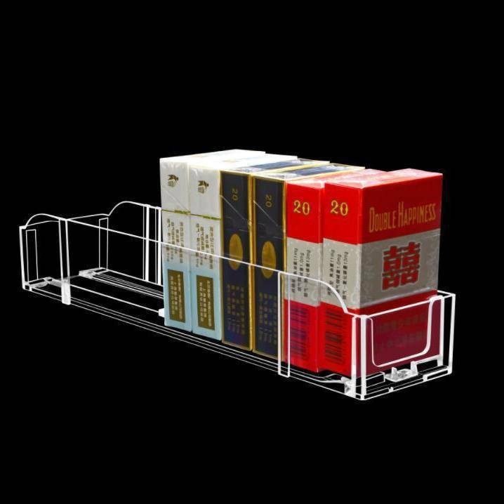 推烟烟草烟架超市推进器弹出推拉货架卷烟展示架超市货架