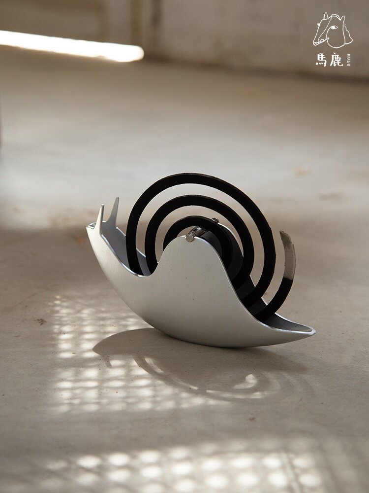创意蜗牛造型盘香居家夏日驱蚊熏香香炉手工香薰炉