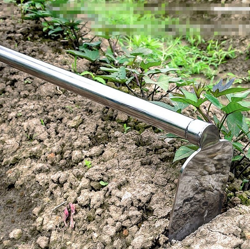 锄头除草户外农用翻地种菜小锄长柄菜园家用锄头