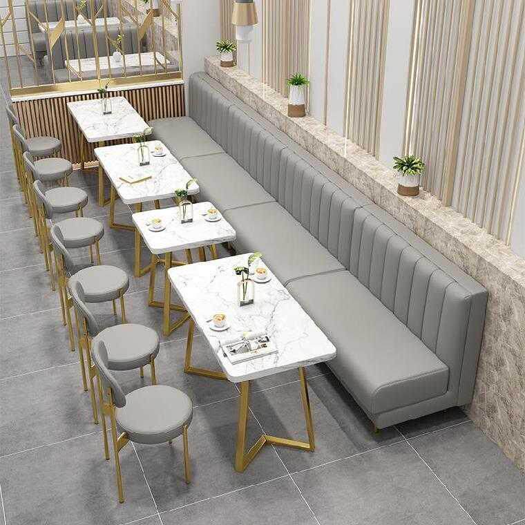 餐厅沙发卡座迷你餐馆休闲休息室组合饮品炸鸡卡座