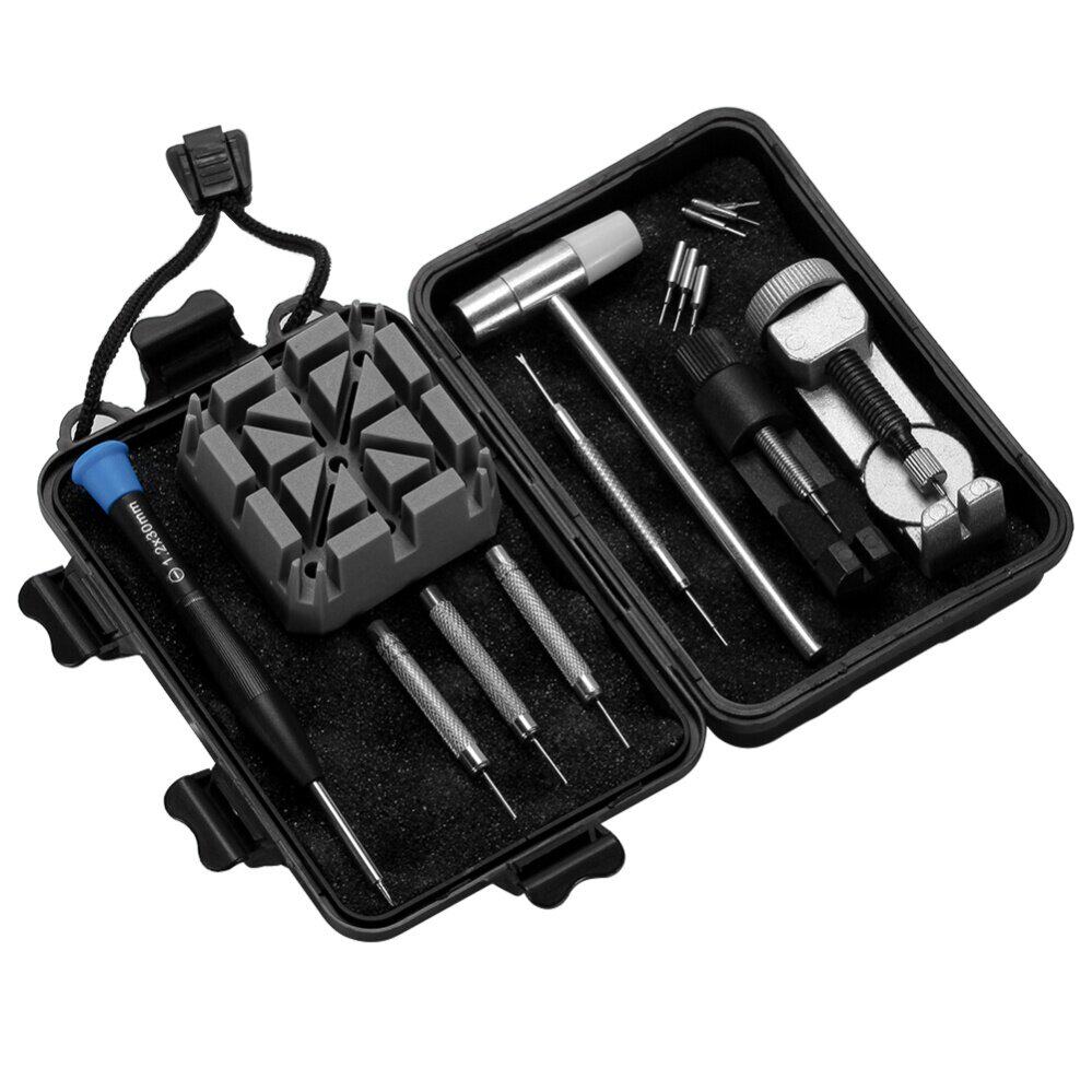 手表钢带拆带器手表链截带器新手维修工具调表器拆卸表带修表套装