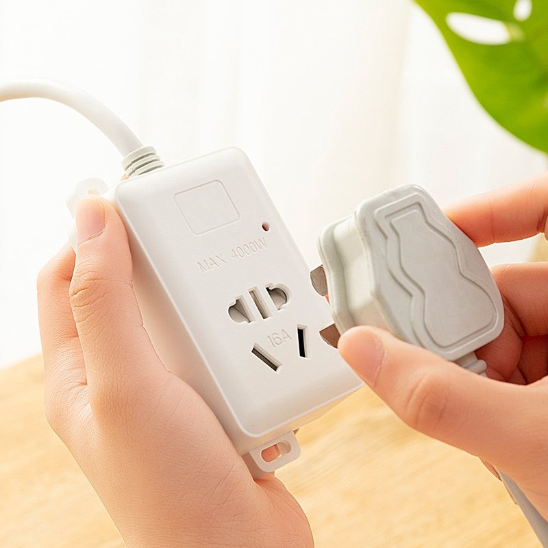 空调热水器电热电热水水龙头专用插座开关3000大功率接线板