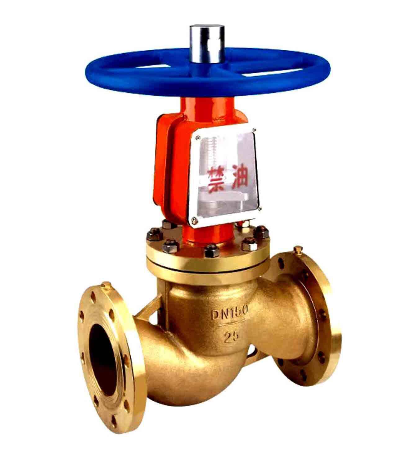 氧气专用截止阀不锈钢高温高压法兰禁油jy41w16p截止阀