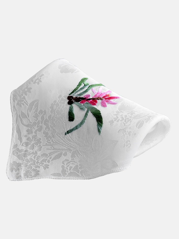 中国国风成都蜀绣刺绣手帕出国礼品老外旅游刺绣