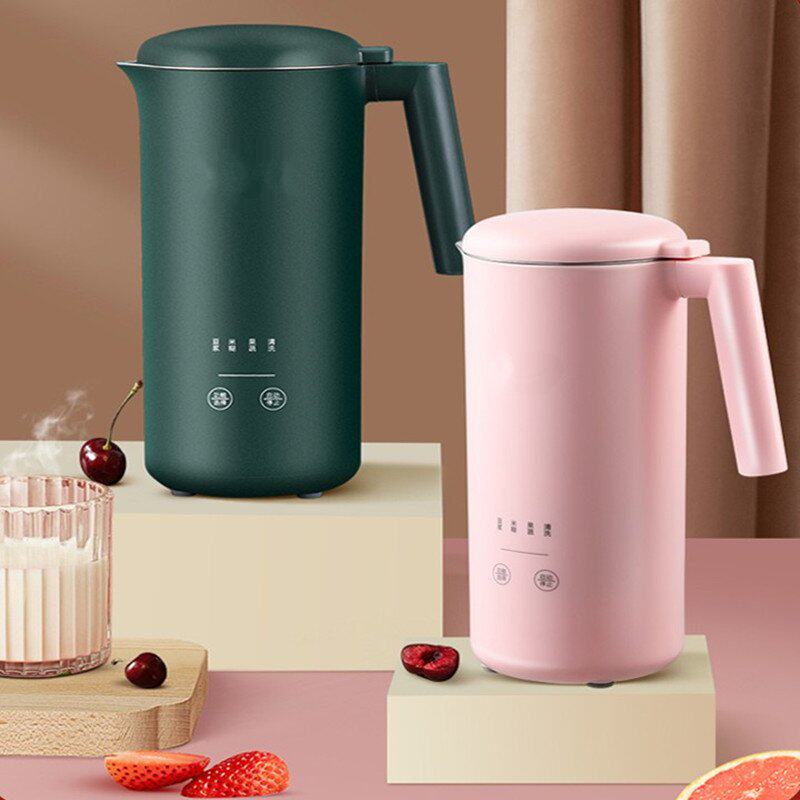 容量营养便捷破壁加热豆浆机家用充电式过滤早点豆浆机