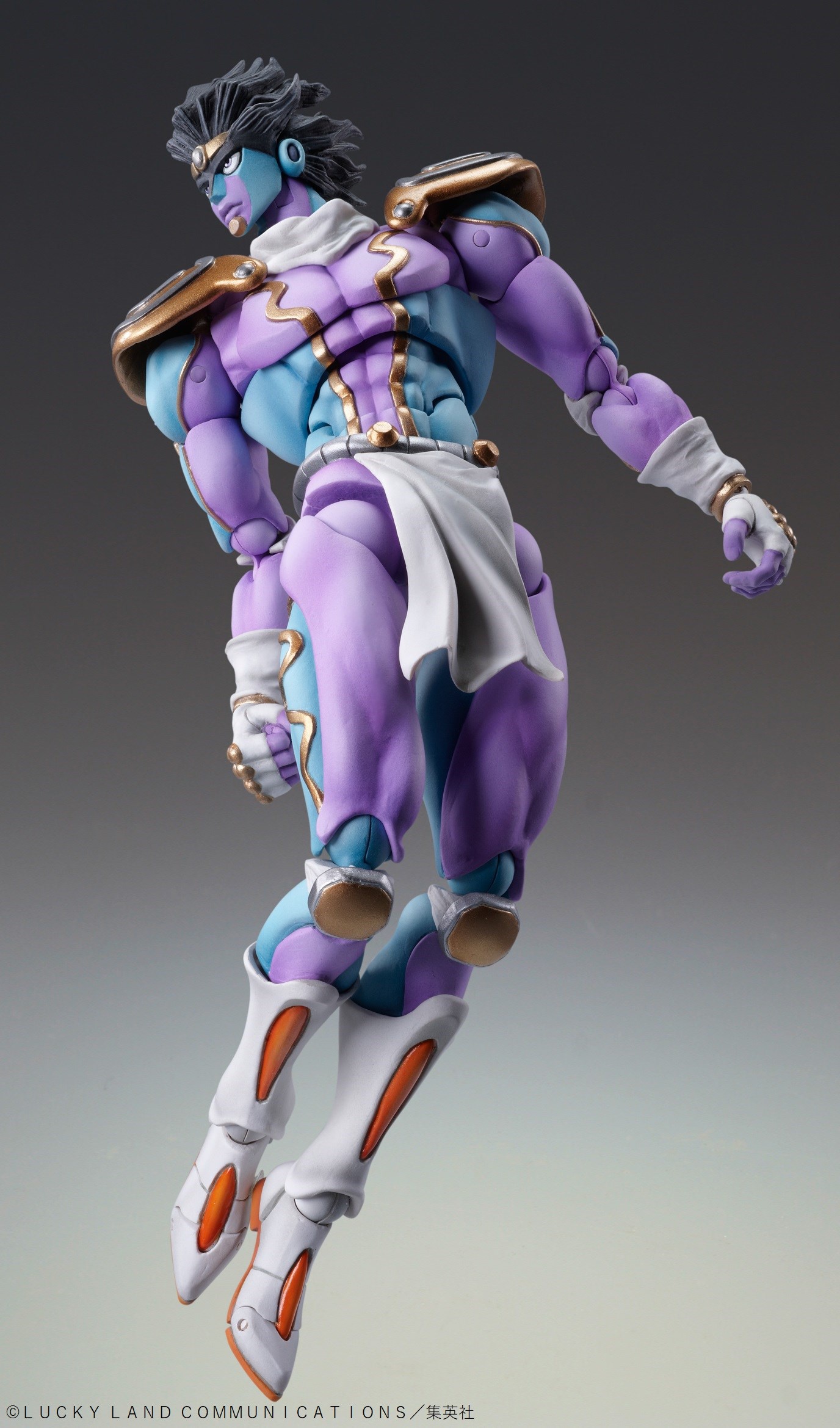 塑唐] 超像可动 jojo 乔乔 第4部 白金之星 紫色[现货