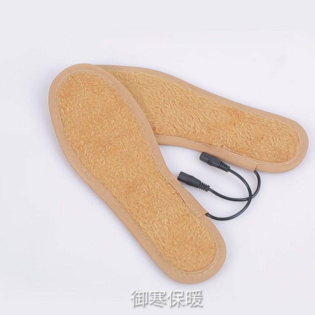 充电男女usb加热电暖保暖发热可行行走鞋垫发热鞋垫
