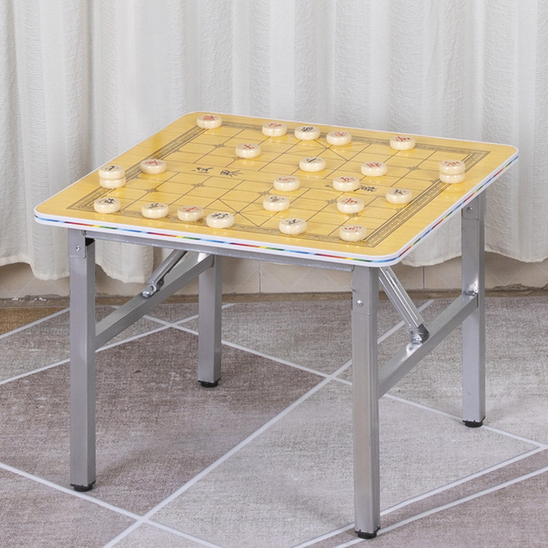 象棋折叠多功能家具下象棋桌子中国棋盘两用正方形棋桌