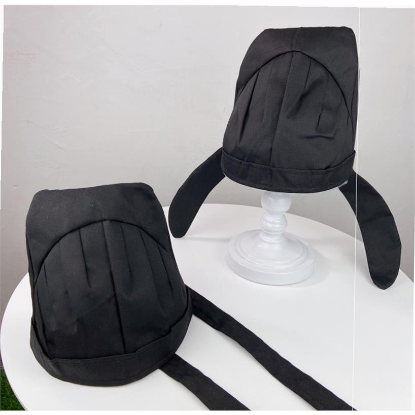 演出李白汉服唐宋书生帽子居士幞头古装戏曲帽子