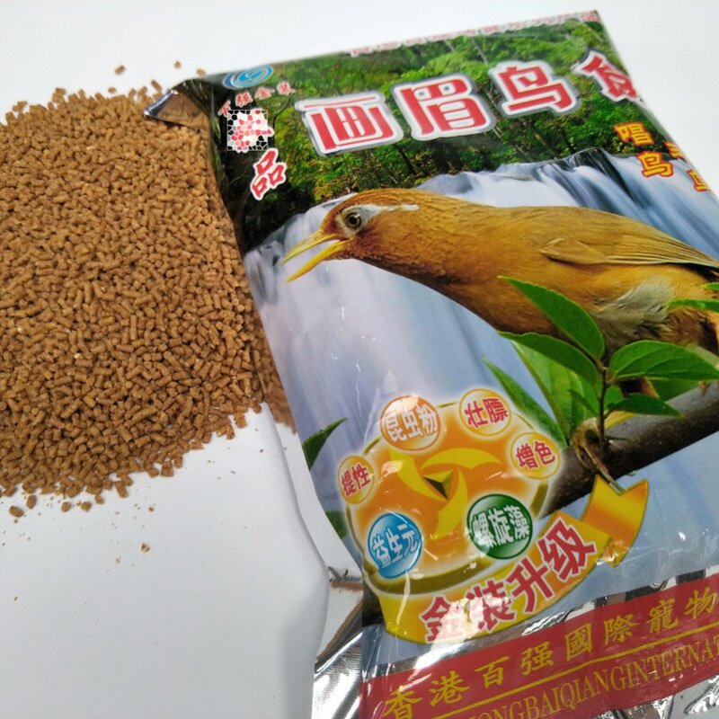 画眉香港百强画眉鸟鸟食饲料专用鸟粮鸟料500g鸟食