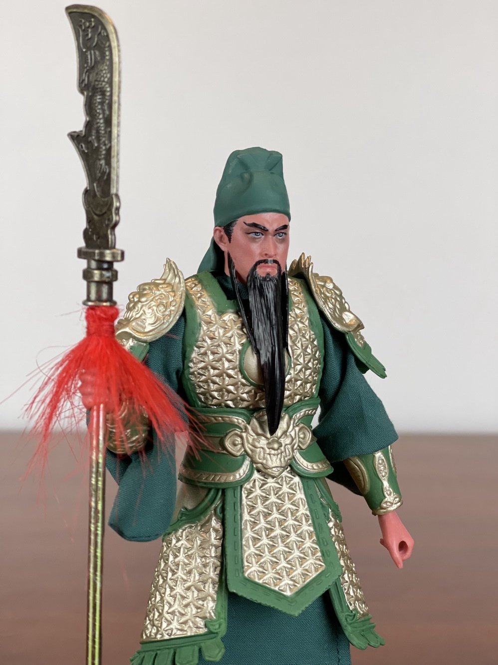 现货6寸可动三国演义手办摆件玩具武圣关公关云长潮玩盲盒