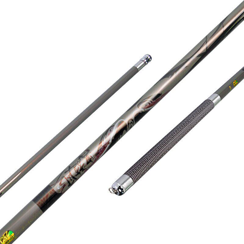 中逵渔具手竿钓竿碳素硬鱼黑旋风超轻超超坑塘钓竿