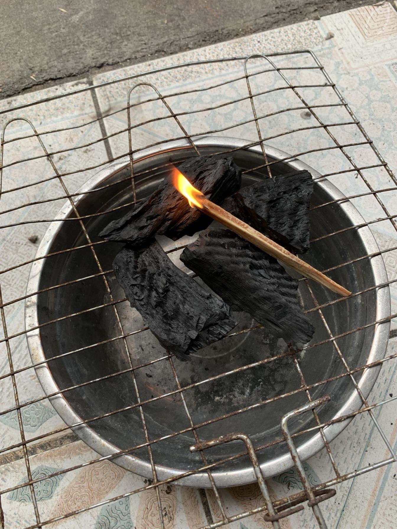 琥珀油木松明明子点火火烧碳生炉子燃料引火烧烤炭