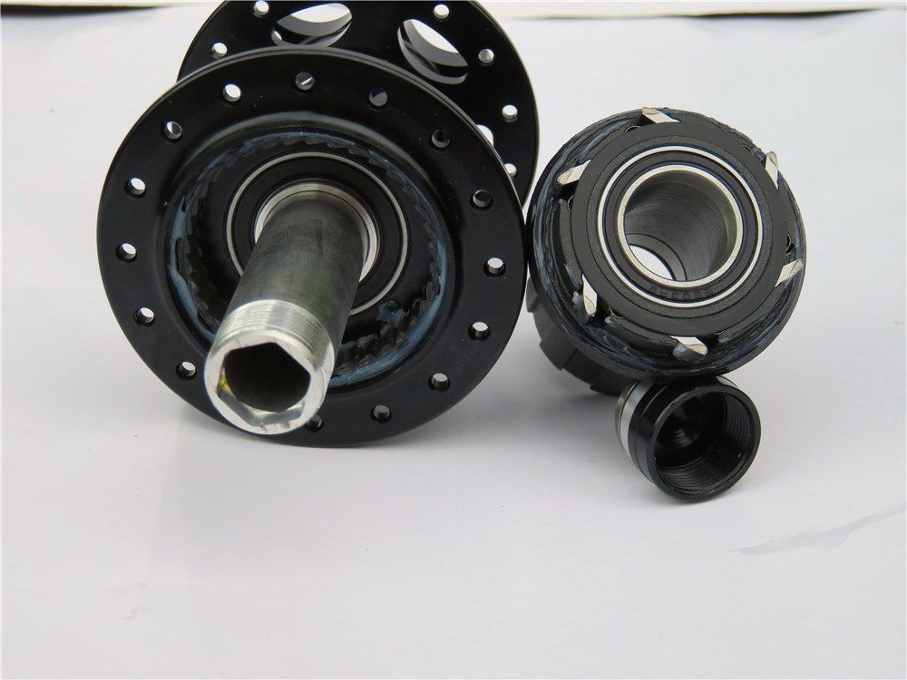 花鼓山地自行车3211卡式林刹四轴承速孔自行车花鼓