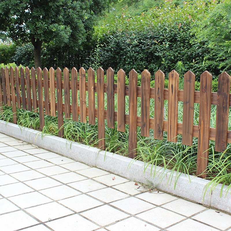 防腐木栅栅栏围栏护栏户外花园插片院子装饰栅栏