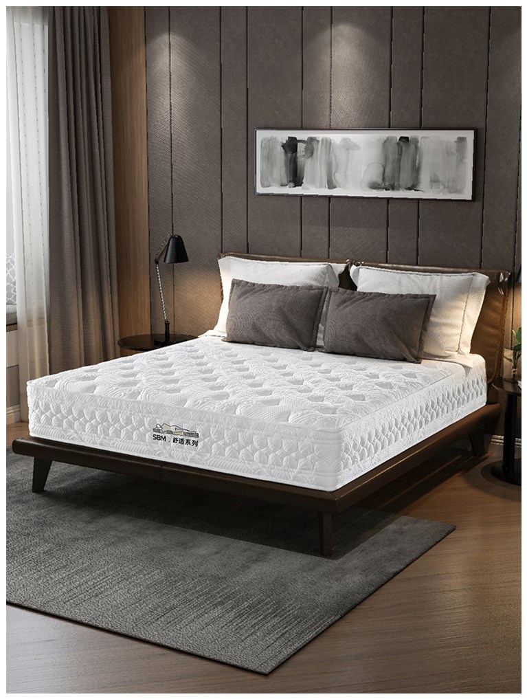 床垫席梦思压缩22米独立双人双人床乘超软包星级酒店弹簧床垫