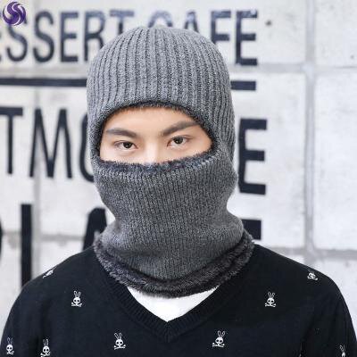 挡风男生女士一体围巾帽子摩托车风帽大人秋冬防风