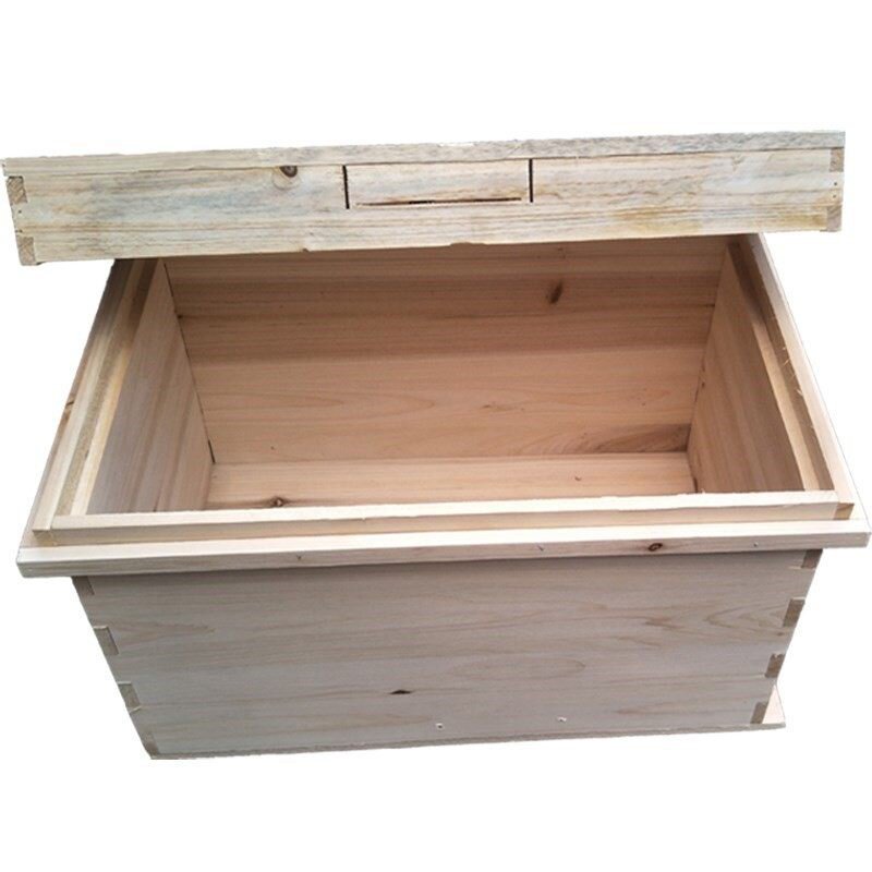 蜜蜂格子箱蜜蜂箱子中蜂箱杉木蜂箱养蜂箱4245464849内长