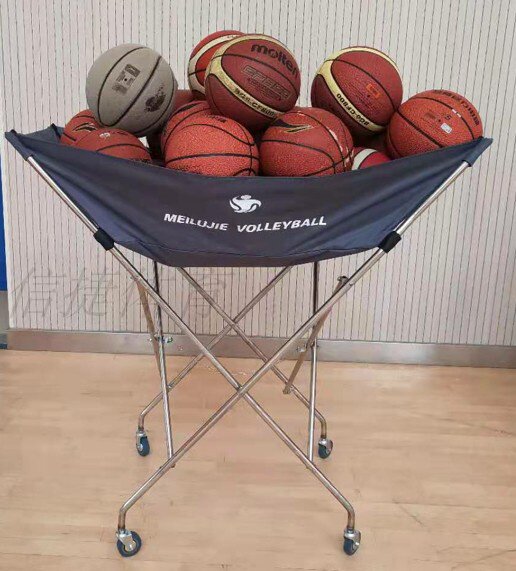 美璐捷新新款球车折叠式船型移动排球推车足篮更多排球配件
