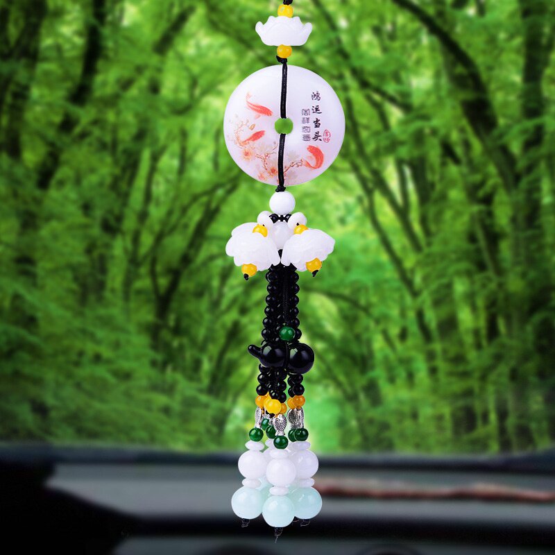 汽车挂件平安扣新款大众朗逸捷达速腾科鲁兹车载车挂