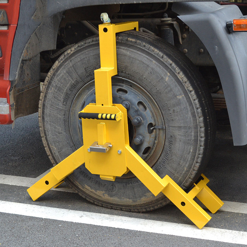重型车轮三叉汽车轮胎锁车器泥头大货车专用防盗锁车轮锁